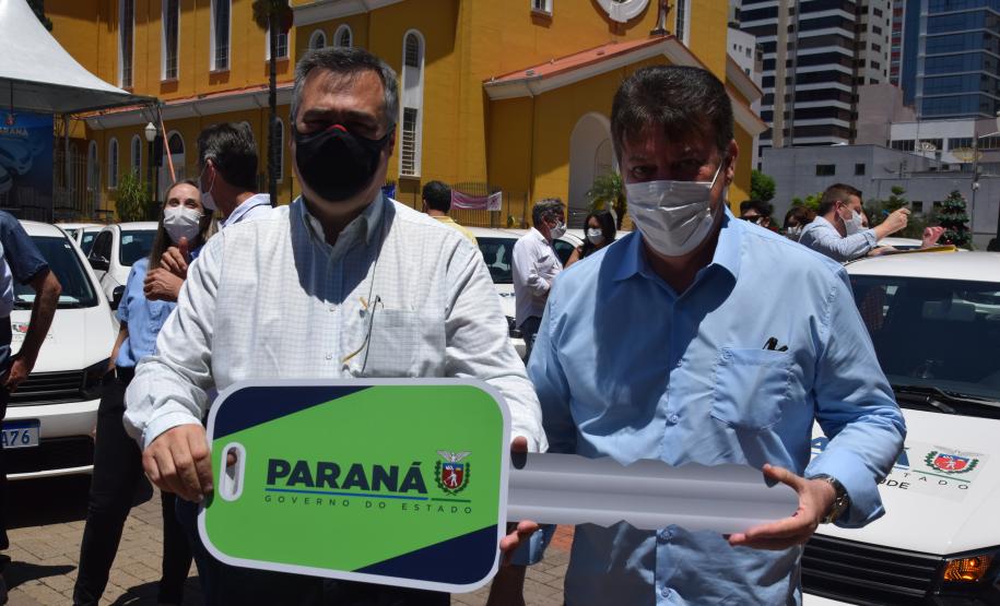 Municípios da Região de Pato Branco recebem 43 veículos para reforço da Saúde da Família