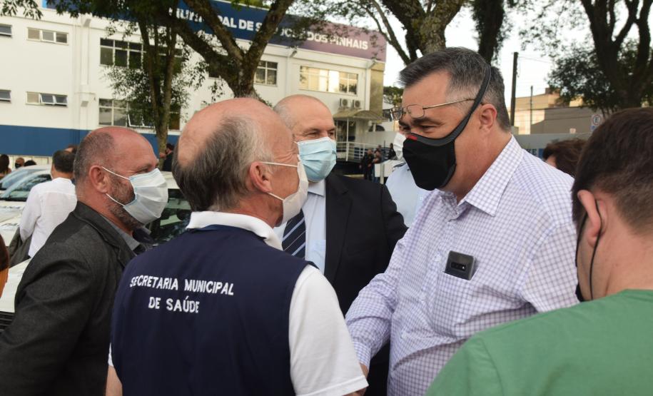 Sesa entrega 20 veículos para a Estratégia da Saúde da Família (ESF) a São José dos Pinhais