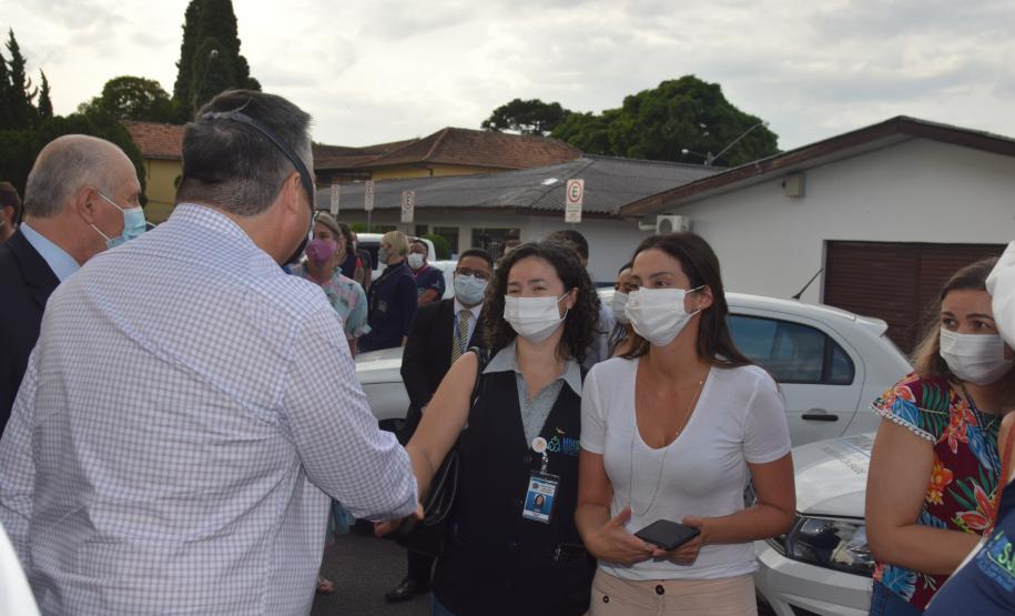 Sesa entrega 20 veículos para a Estratégia da Saúde da Família (ESF) a São José dos Pinhais