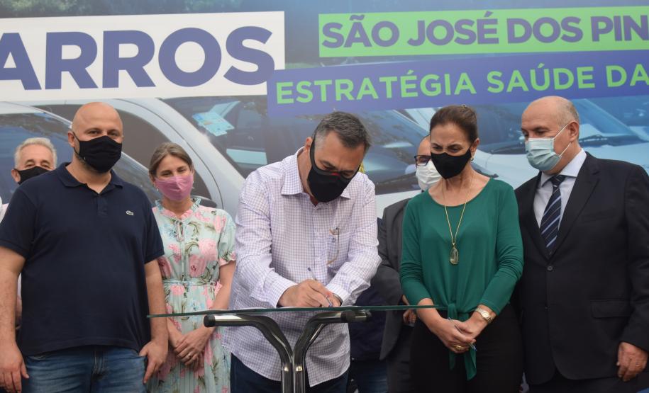 Sesa entrega 20 veículos para a Estratégia da Saúde da Família (ESF) a São José dos Pinhais