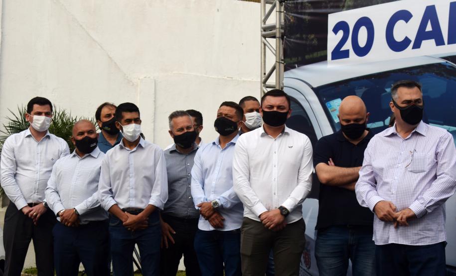 Sesa entrega 20 veículos para a Estratégia da Saúde da Família (ESF) a São José dos Pinhais