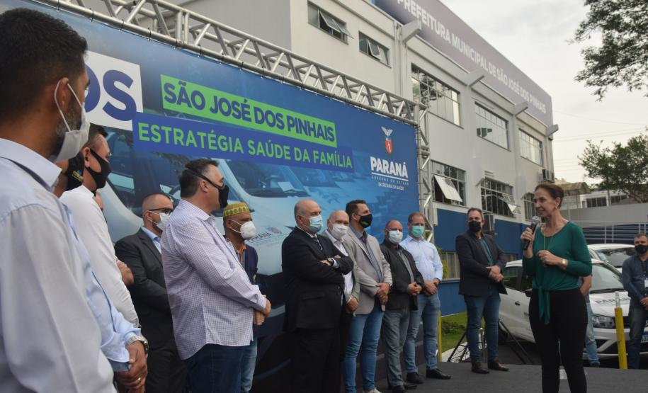 Sesa entrega 20 veículos para a Estratégia da Saúde da Família (ESF) a São José dos Pinhais