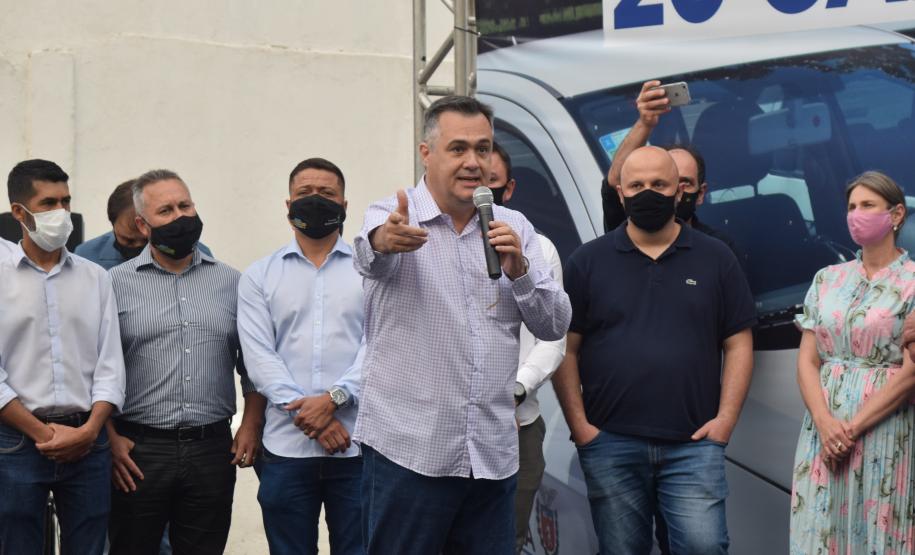 Sesa entrega 20 veículos para a Estratégia da Saúde da Família (ESF) a São José dos Pinhais