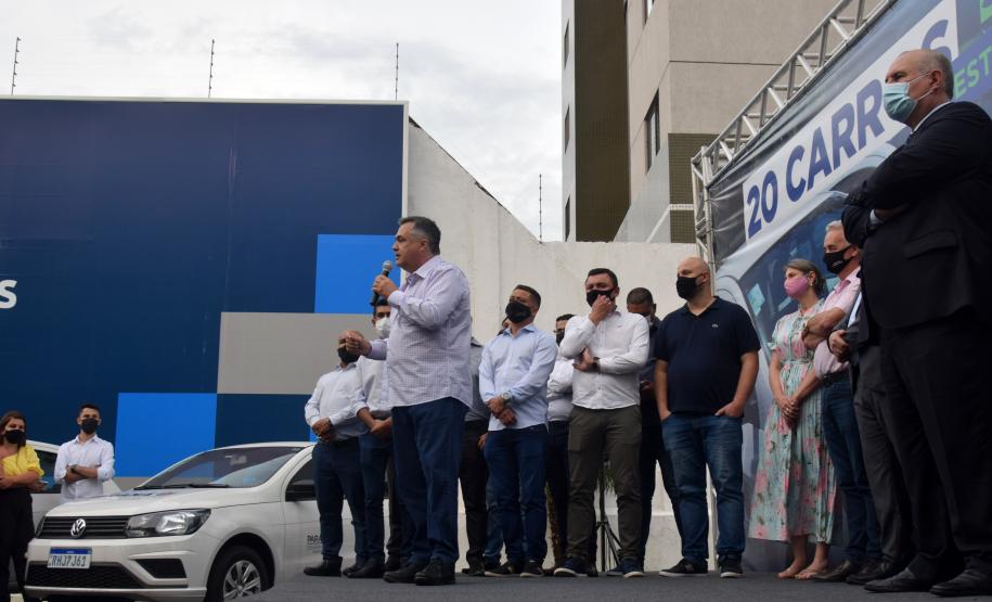 Sesa entrega 20 veículos para a Estratégia da Saúde da Família (ESF) a São José dos Pinhais