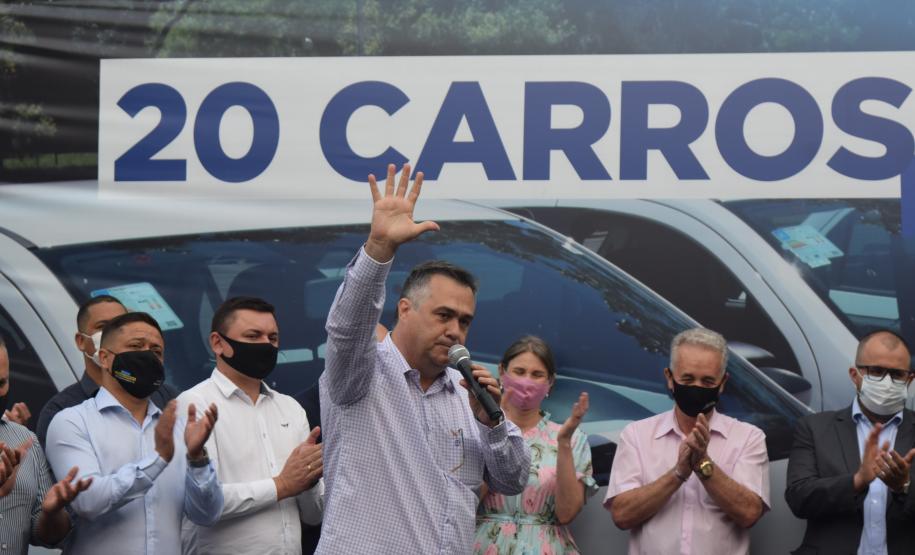 Sesa entrega 20 veículos para a Estratégia da Saúde da Família (ESF) a São José dos Pinhais