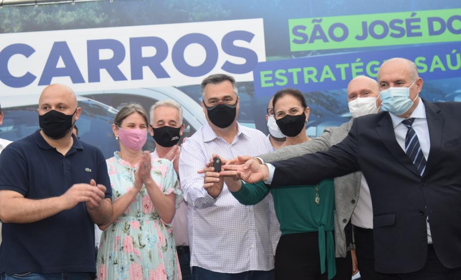 Sesa entrega 20 veículos para a Estratégia da Saúde da Família (ESF) a São José dos Pinhais