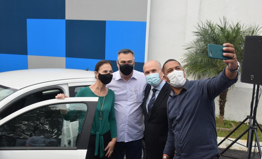 Sesa entrega 20 veículos para a Estratégia da Saúde da Família (ESF) a São José dos Pinhais