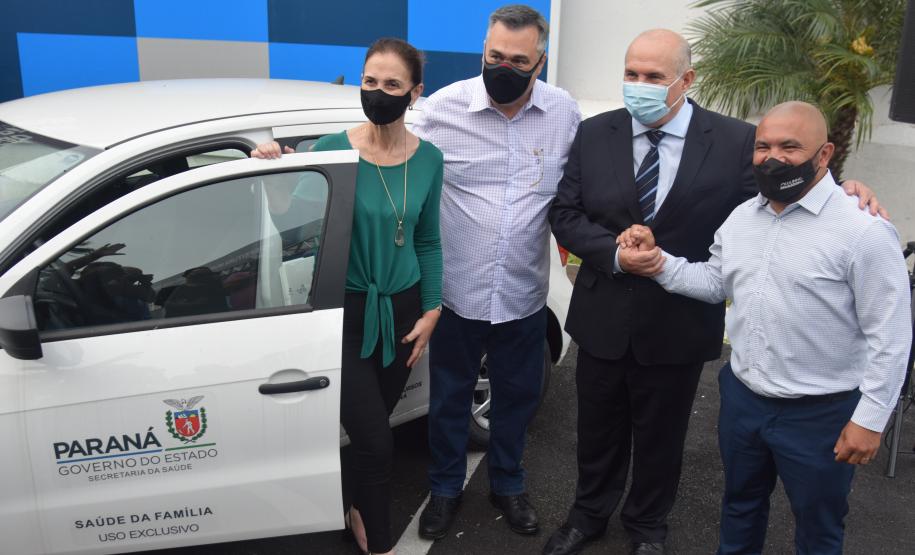 Sesa entrega 20 veículos para a Estratégia da Saúde da Família (ESF) a São José dos Pinhais