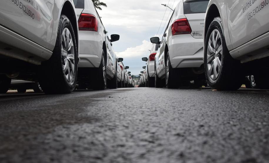 Governo entrega 67 veículos para Saúde de Guarapuava e Região