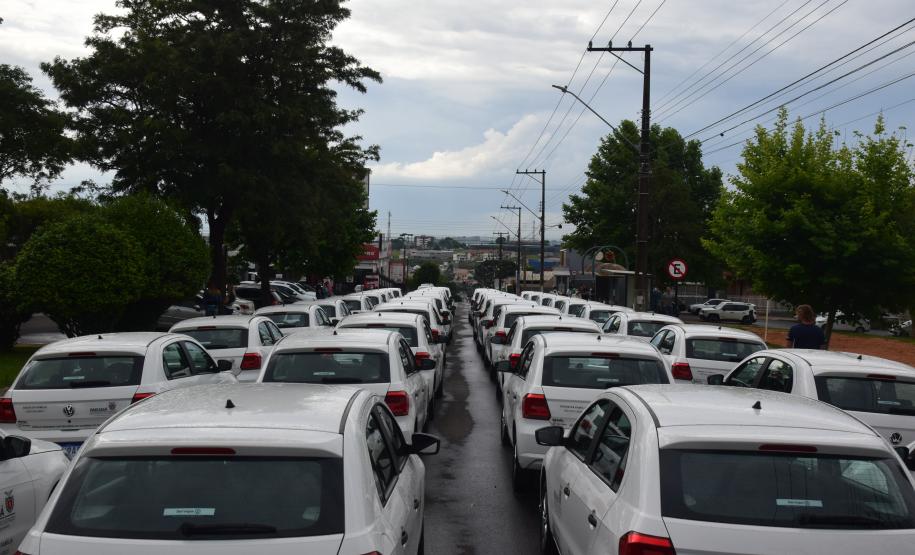 Governo entrega 67 veículos para Saúde de Guarapuava e Região