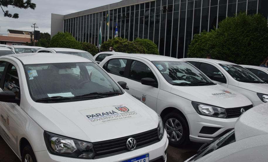 Governo entrega 67 veículos para Saúde de Guarapuava e Região