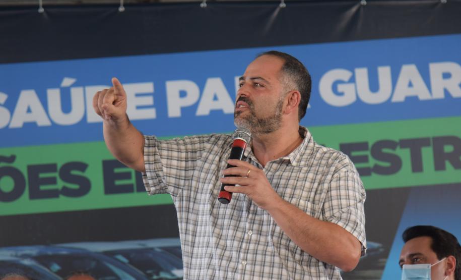 Governo entrega 67 veículos para Saúde de Guarapuava e Região