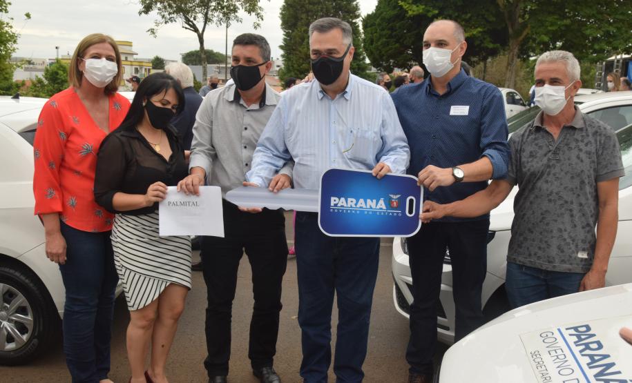Governo entrega 67 veículos para Saúde de Guarapuava e Região