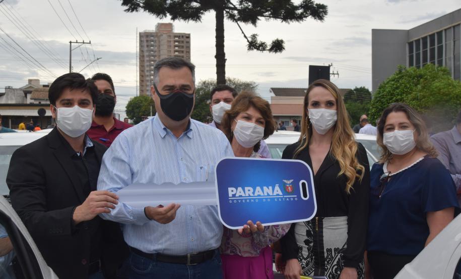 Governo entrega 67 veículos para Saúde de Guarapuava e Região