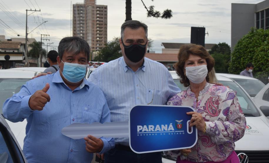 Governo entrega 67 veículos para Saúde de Guarapuava e Região