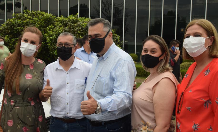 Governo entrega 67 veículos para Saúde de Guarapuava e Região