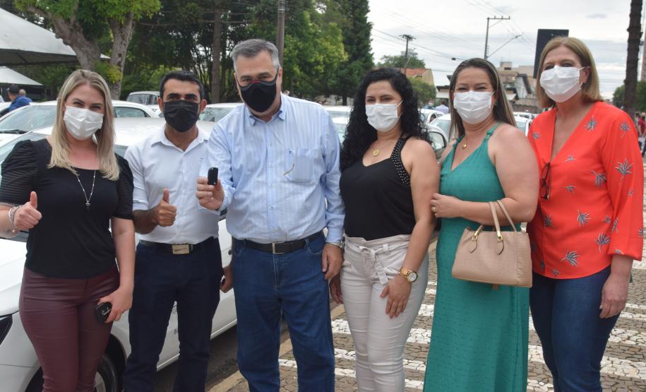 Governo entrega 67 veículos para Saúde de Guarapuava e Região