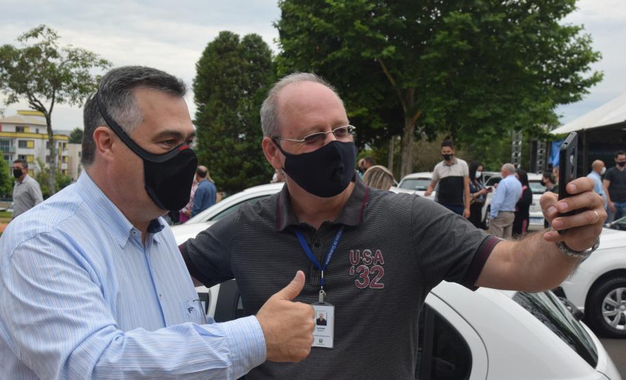 Governo entrega 67 veículos para Saúde de Guarapuava e Região