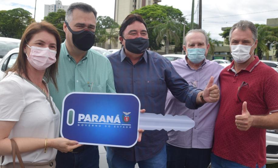 Estado entrega 26 veículos e assina convênio de R$ 5 milhões em Cianorte