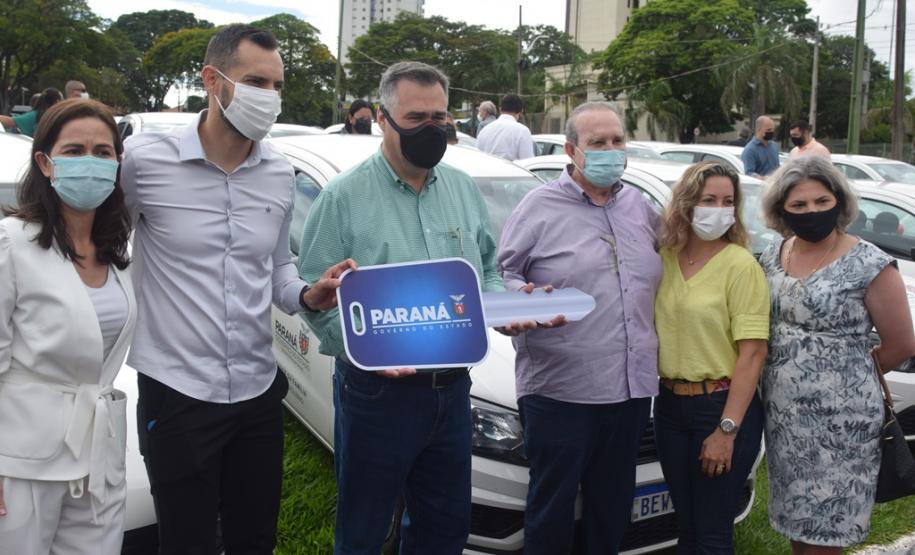 Estado entrega 26 veículos e assina convênio de R$ 5 milhões em Cianorte