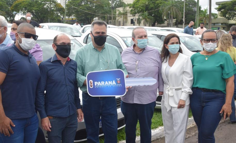 Estado entrega 26 veículos e assina convênio de R$ 5 milhões em Cianorte