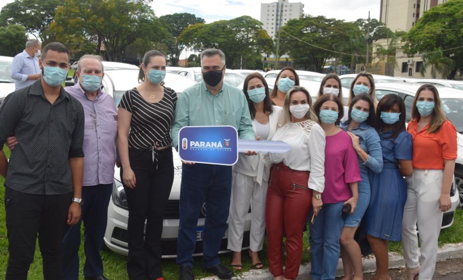 Estado entrega 26 veículos e assina convênio de R$ 5 milhões em Cianorte