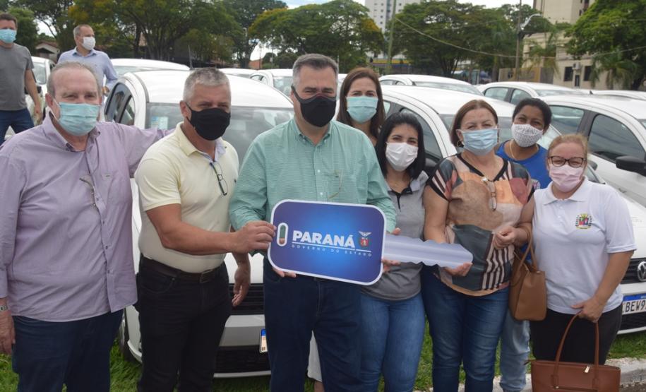 Estado entrega 26 veículos e assina convênio de R$ 5 milhões em Cianorte