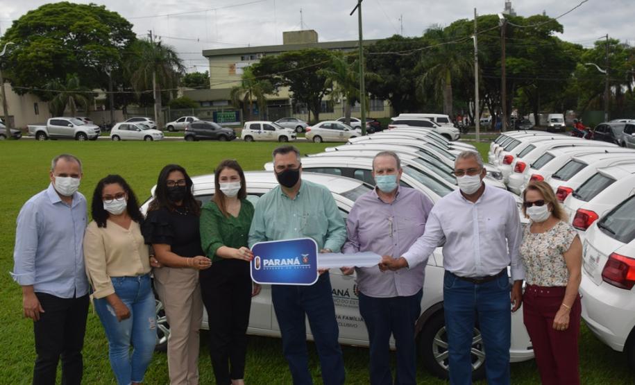 Estado entrega 26 veículos e assina convênio de R$ 5 milhões em Cianorte