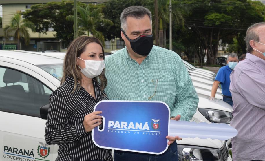 Estado entrega 26 veículos e assina convênio de R$ 5 milhões em Cianorte