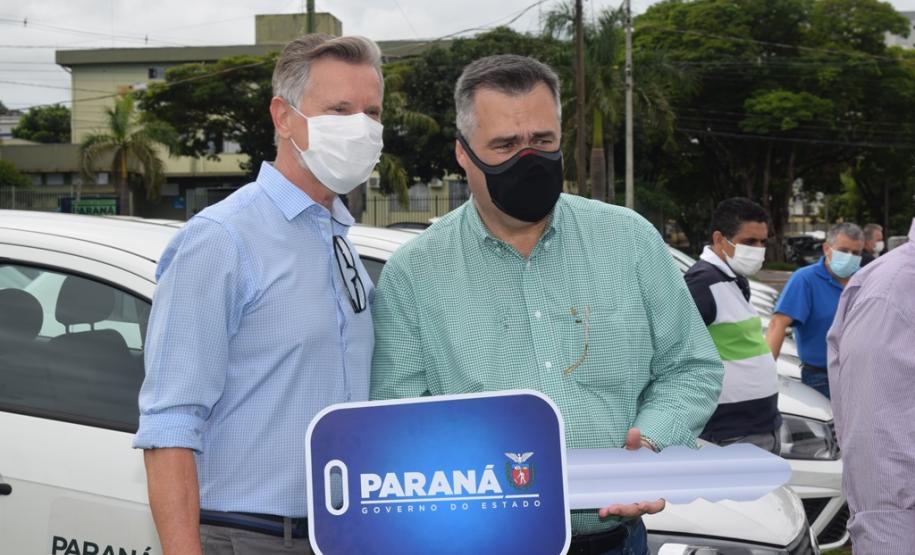 Estado entrega 26 veículos e assina convênio de R$ 5 milhões em Cianorte