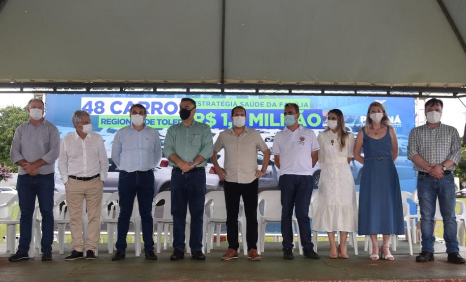 48 automóveis para a Saúde da Família são entregues em Toledo
