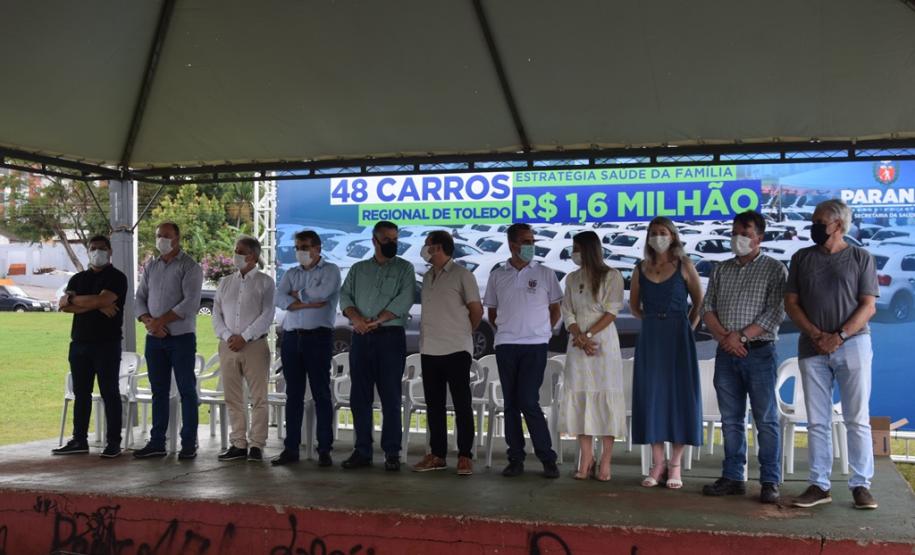 48 automóveis para a Saúde da Família são entregues em Toledo