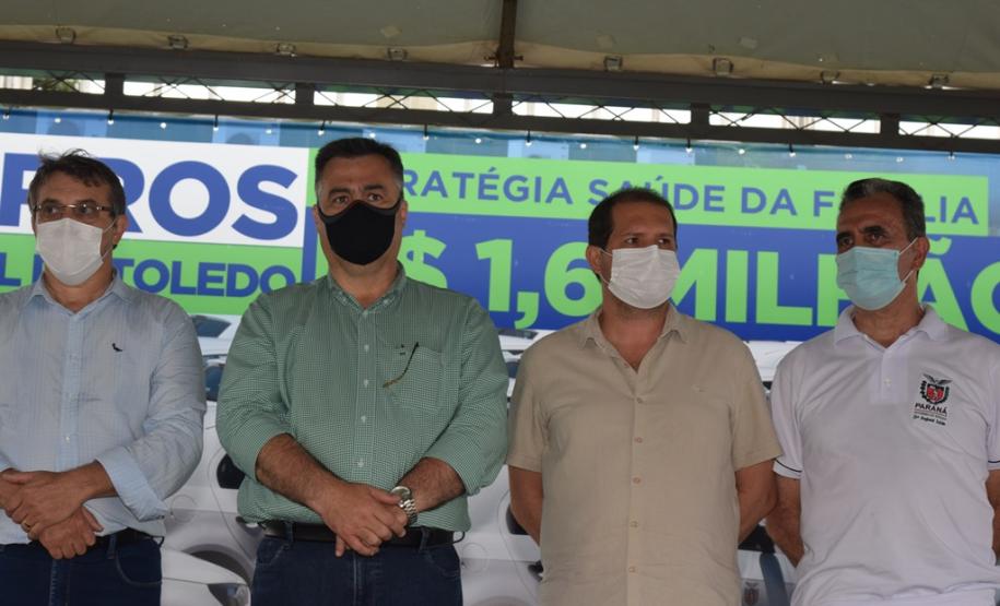 48 automóveis para a Saúde da Família são entregues em Toledo