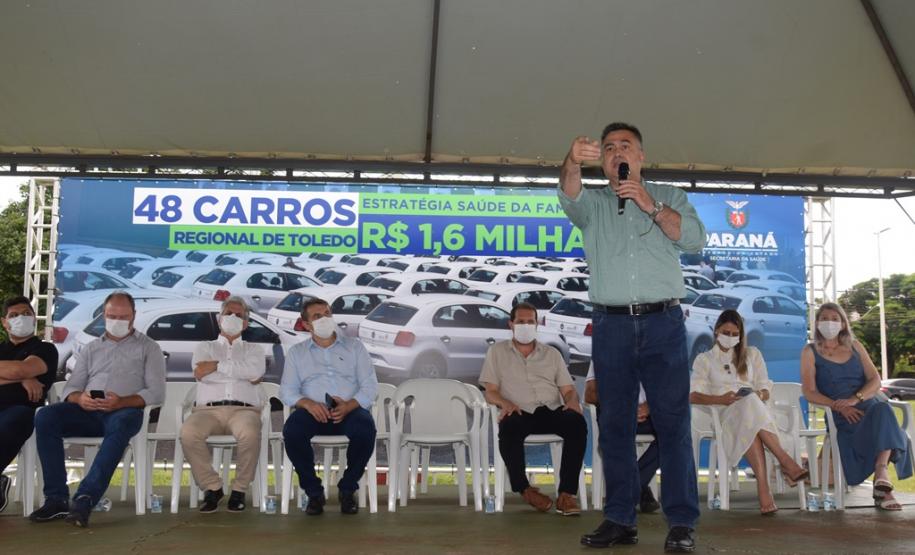 48 automóveis para a Saúde da Família são entregues em Toledo