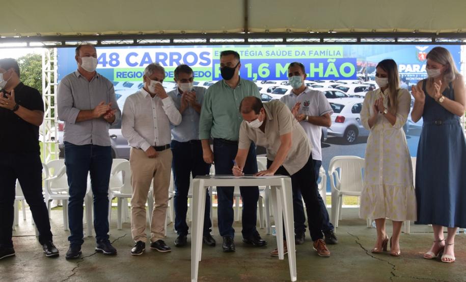 48 automóveis para a Saúde da Família são entregues em Toledo