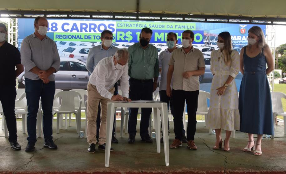48 automóveis para a Saúde da Família são entregues em Toledo