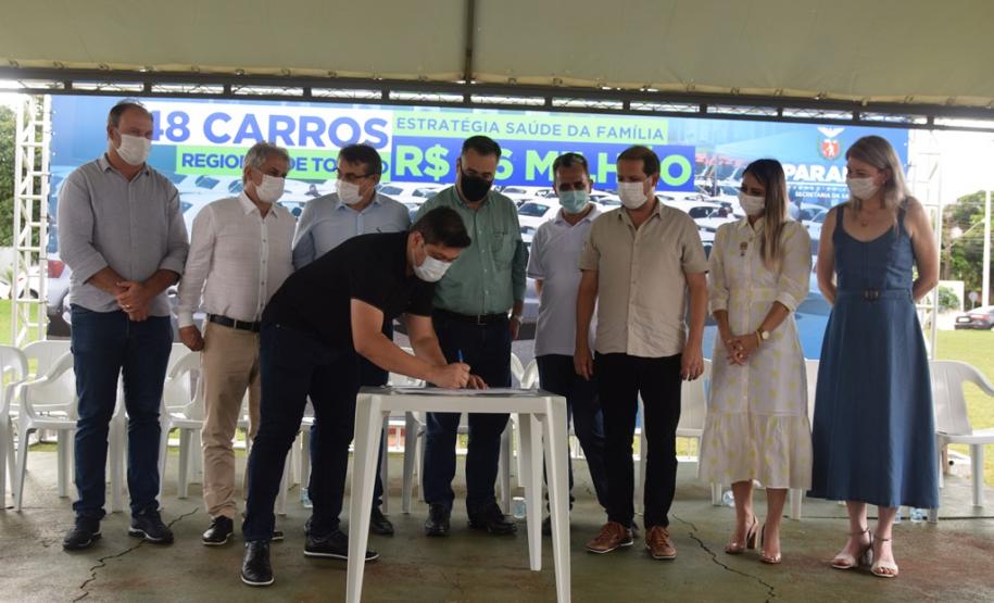 48 automóveis para a Saúde da Família são entregues em Toledo