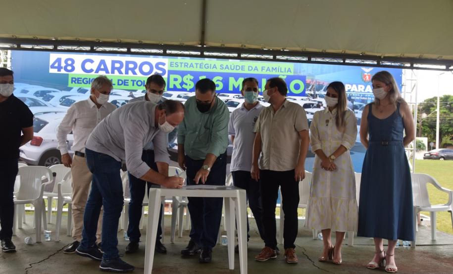 48 automóveis para a Saúde da Família são entregues em Toledo