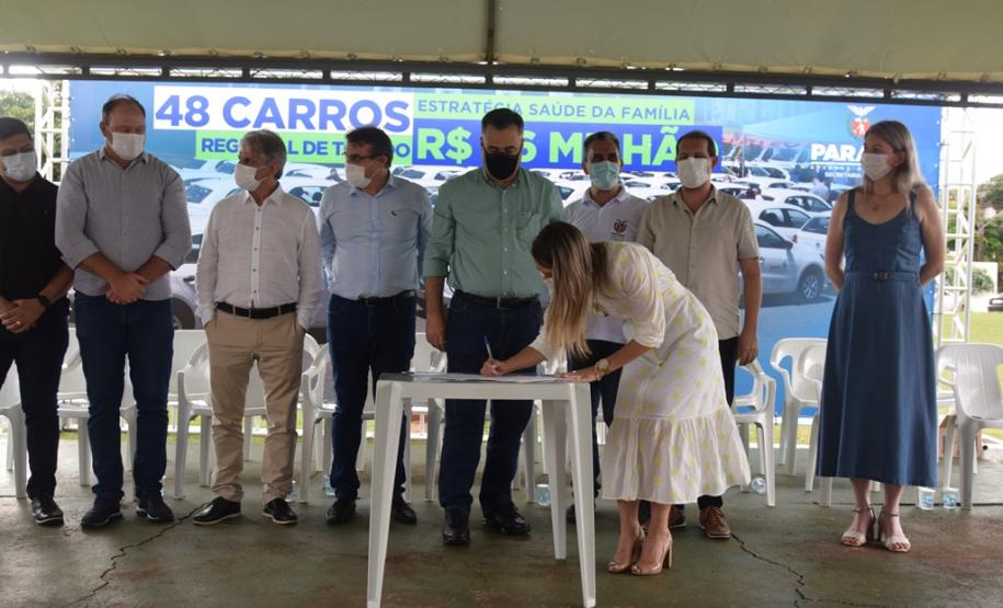 48 automóveis para a Saúde da Família são entregues em Toledo