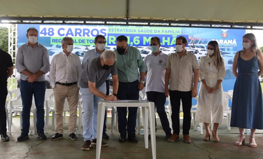 48 automóveis para a Saúde da Família são entregues em Toledo