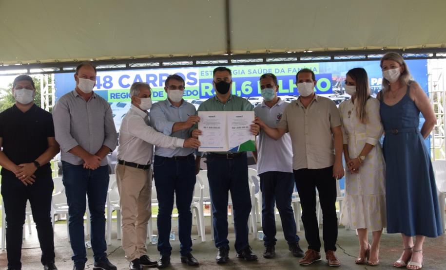 48 automóveis para a Saúde da Família são entregues em Toledo