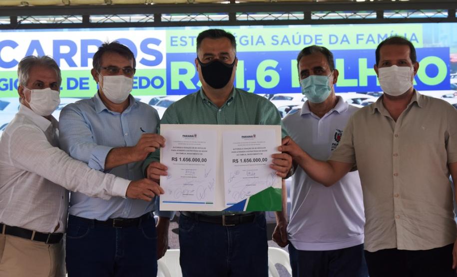 48 automóveis para a Saúde da Família são entregues em Toledo