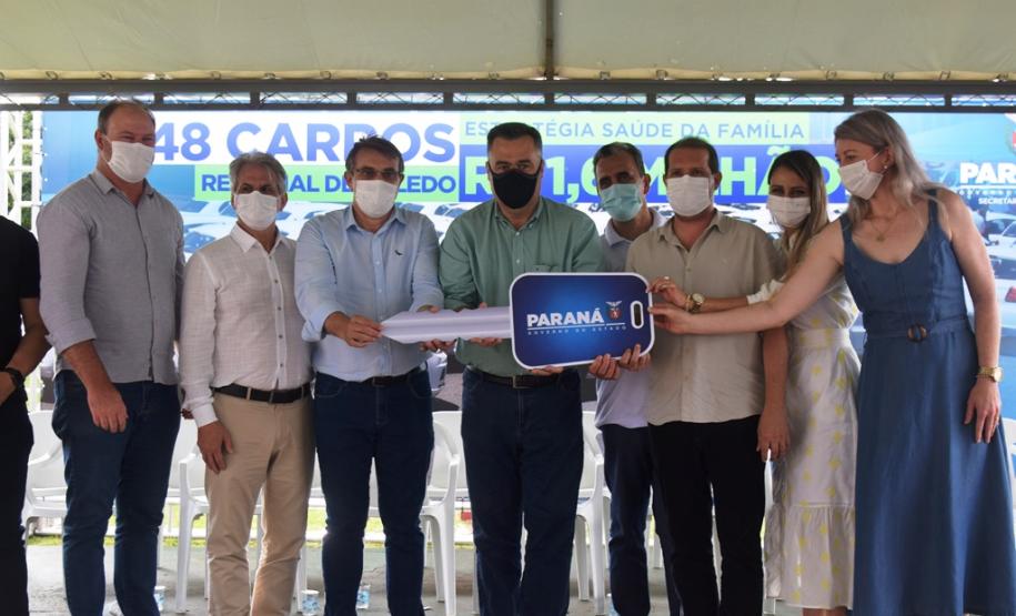 48 automóveis para a Saúde da Família são entregues em Toledo