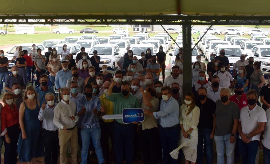 48 automóveis para a Saúde da Família são entregues em Toledo