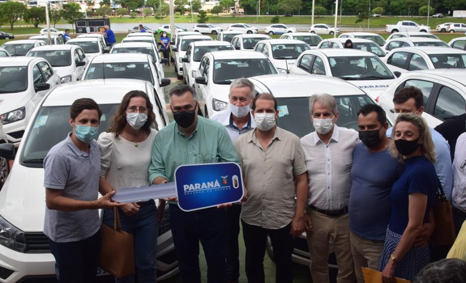 48 automóveis para a Saúde da Família são entregues em Toledo