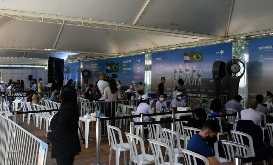 Vacinação nas Fronteiras Foz do Iguaçu 19/11/2021