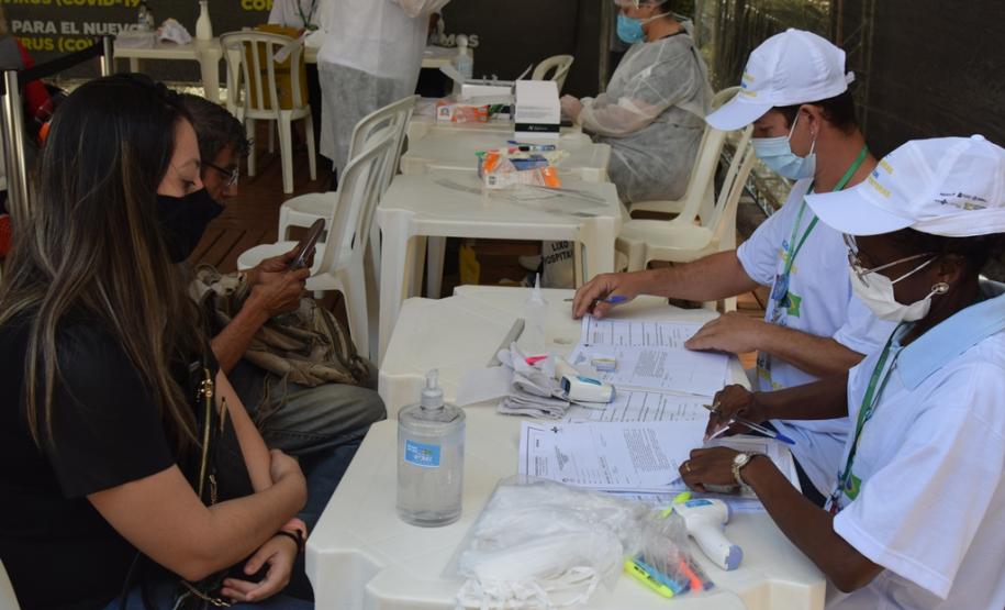 Vacinação nas Fronteiras Foz do Iguaçu 19/11/2021