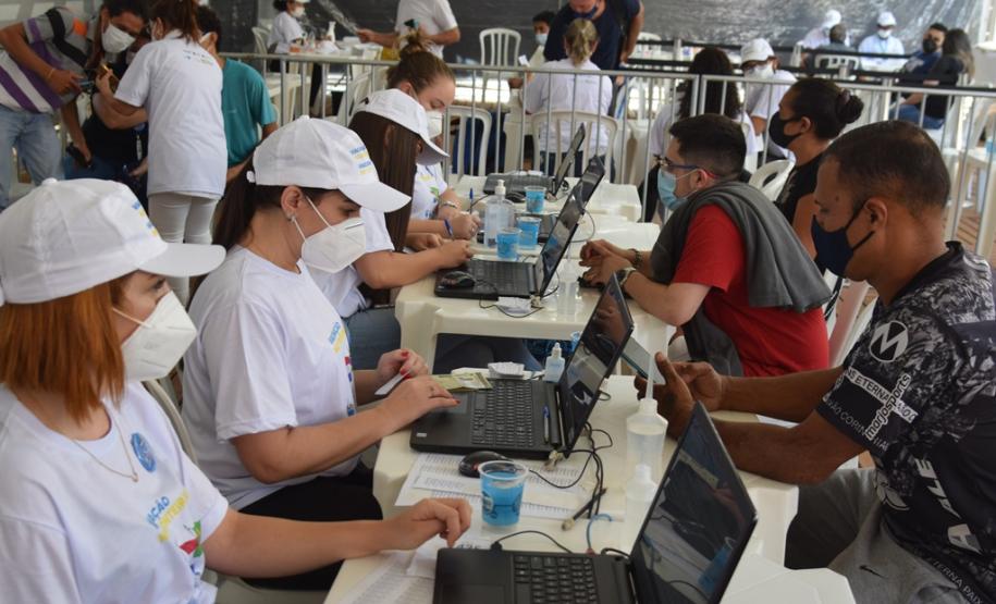 Vacinação nas Fronteiras Foz do Iguaçu 19/11/2021