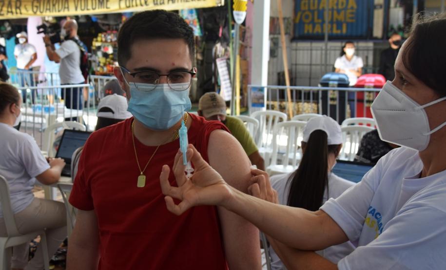 Vacinação nas Fronteiras Foz do Iguaçu 19/11/2021