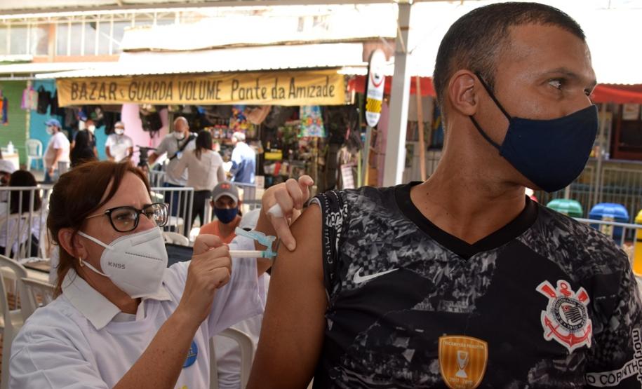 Vacinação nas Fronteiras Foz do Iguaçu 19/11/2021